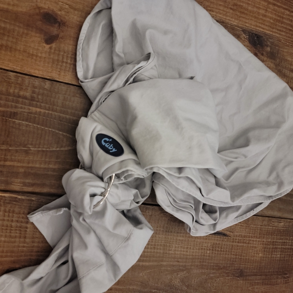 CUBY ring sling Grey Bany carrier